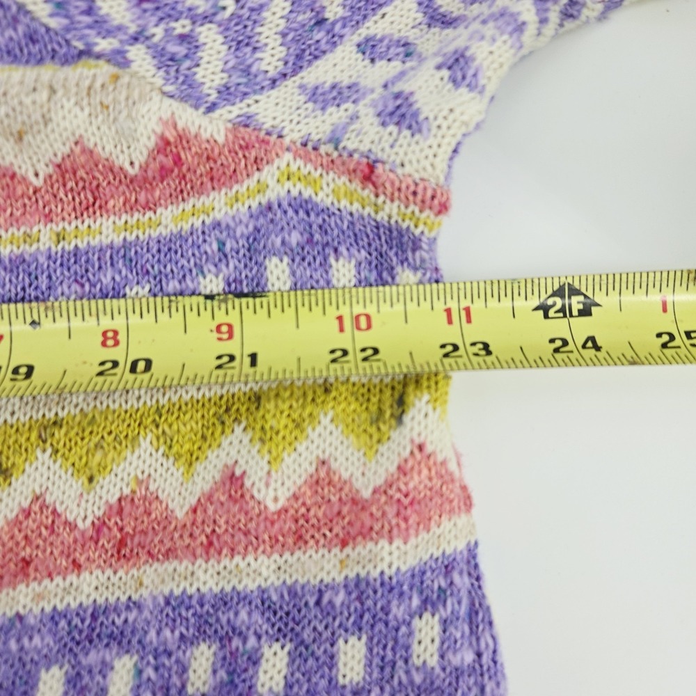 Gudrun Sjoden Floral OrganicCotton Blend Cardigan Sweater Women's‎ size XL - Picture 6 of 7